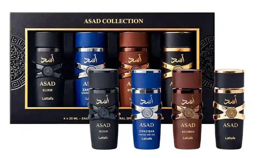 Kit Lattafa Asad Gift Set 4x25ml