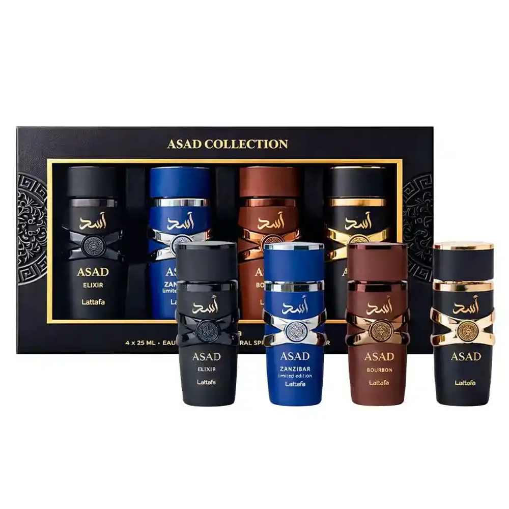 Kit Lattafa Asad Gift Set 4x25ml
